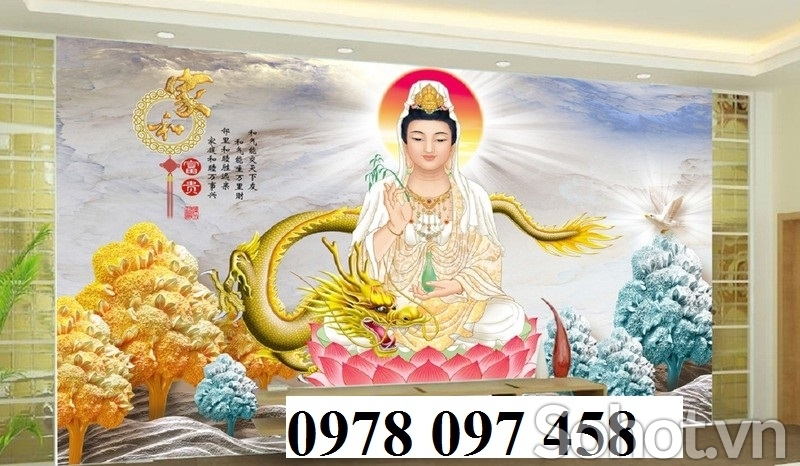 Tranh gạch - tranh phòng thờ