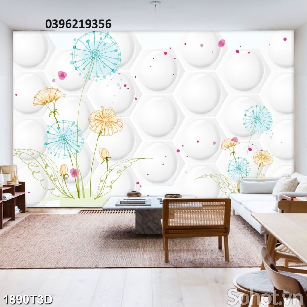 Tranh 3d đẹp trang trí cao cấp