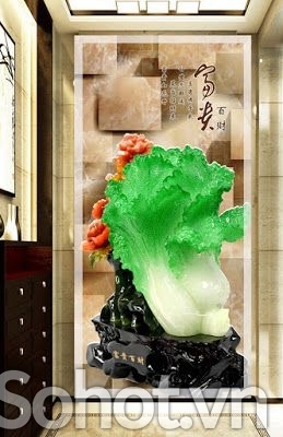 Tranh 3d hoa ngọc - tranh gạch 3d hoa ngọc - VCC3
