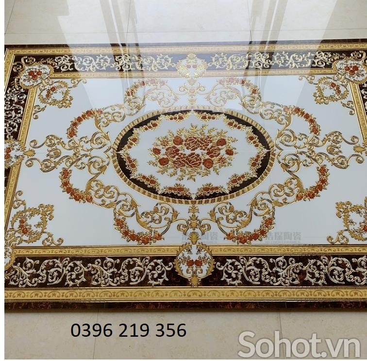 Thảm gạch men chiếu nghỉ- Gạch thảm