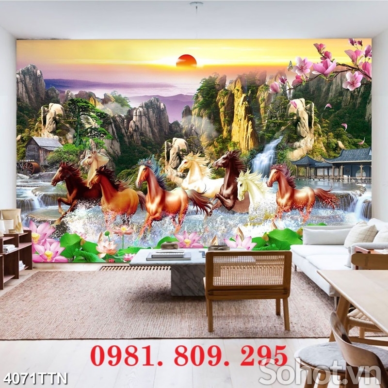 Tranh 3d , gạch tranh 3d , tranh gạch ốp tường HN9499