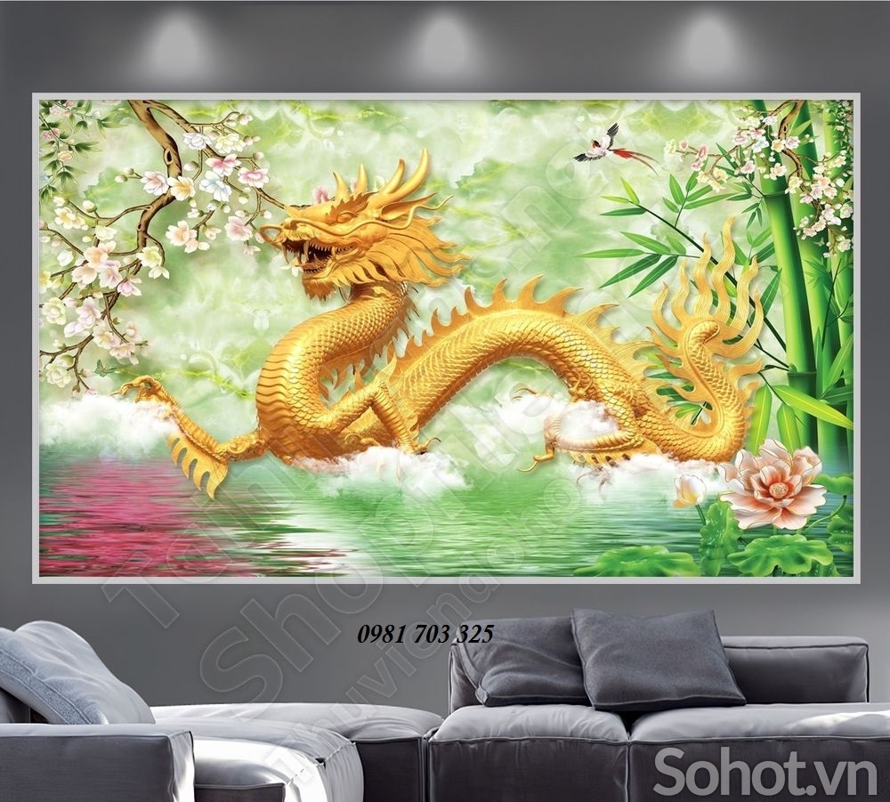 Tranh gạch men phong thủy