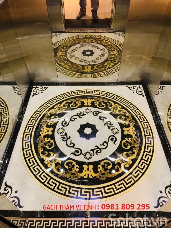 Gạch thảm phòng khách