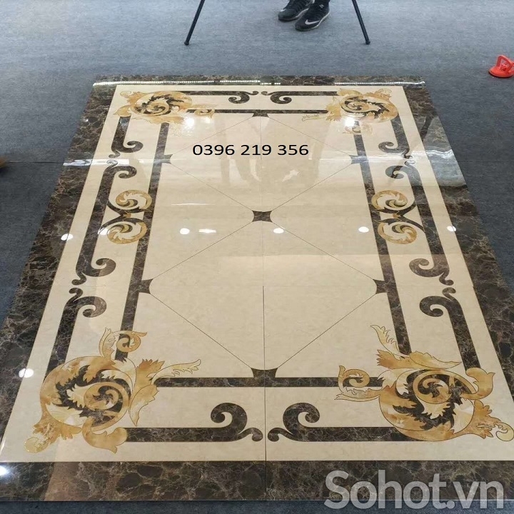 Thảm gạch men 3D ốp lát sàn