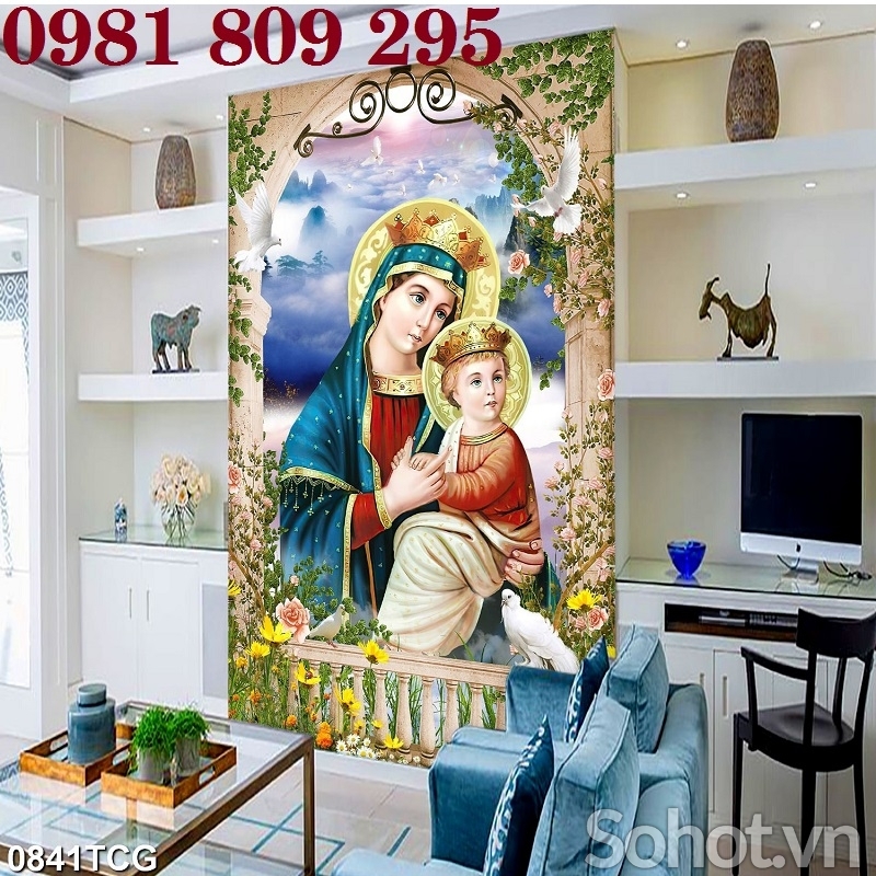 GẠCH TRANH 3D CÔNG GIÁO