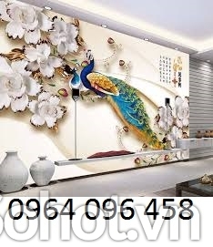tranh gạch 3d giả ngọc - HD33