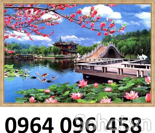 Tranh gạch 3d phong cảnh phong thủy - CM044