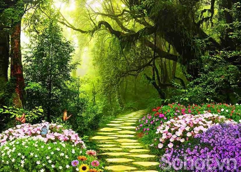 Tranh gạch phong thủy 3d mệnh hỏa - 88HNB