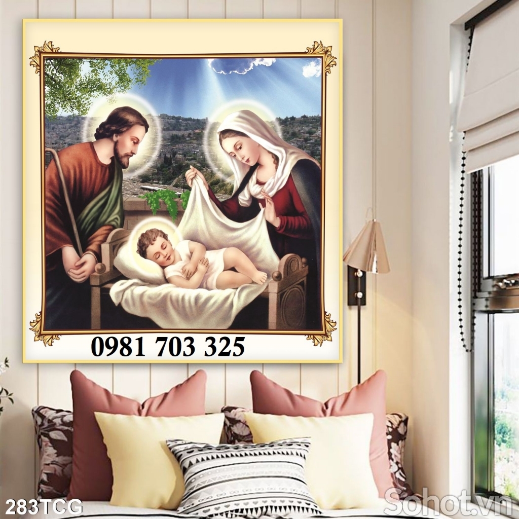 Tranh gạch 3d trang trí công giáo