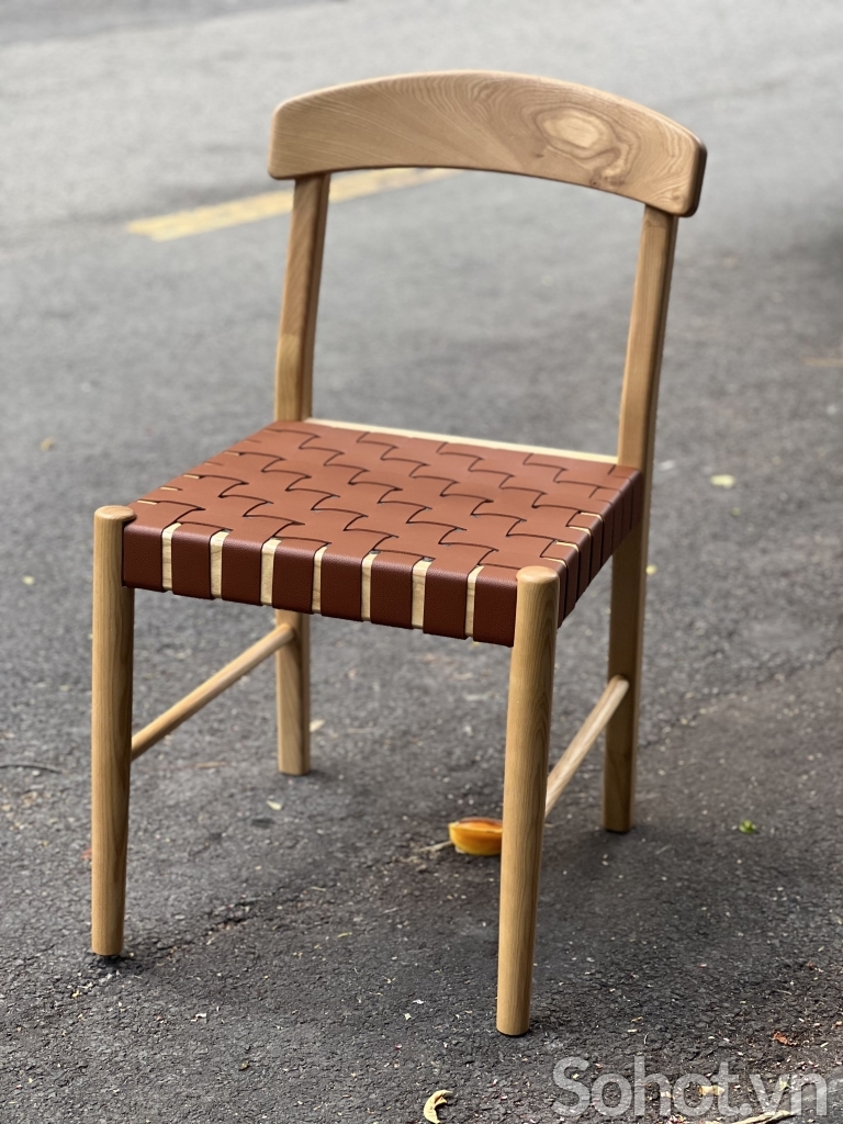 Ghế gỗ đan dây tháo ráp