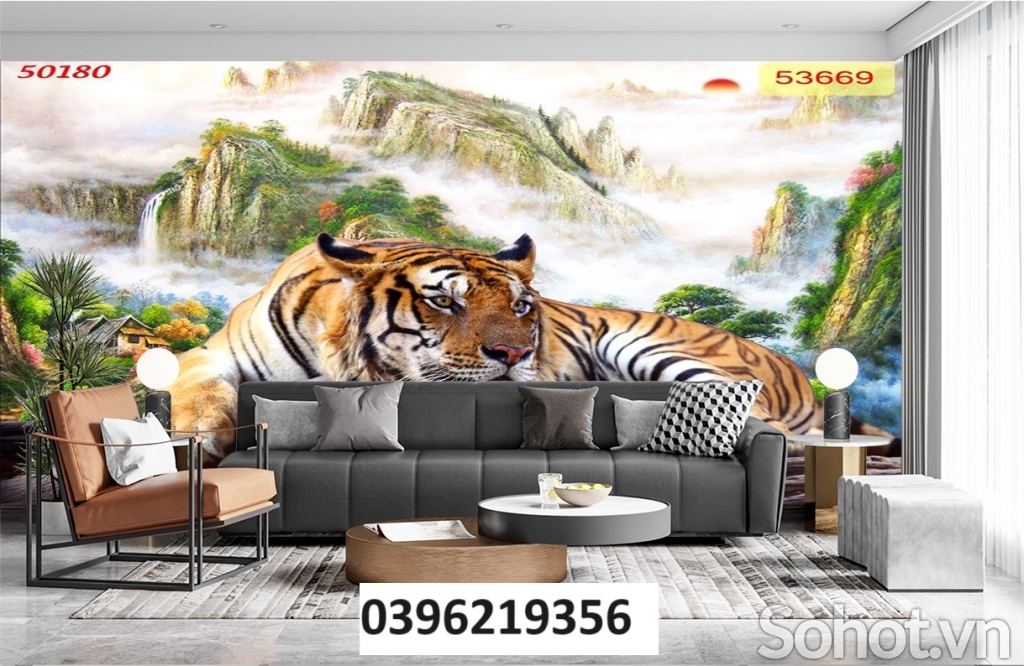 Tranh hình hổ đẹp