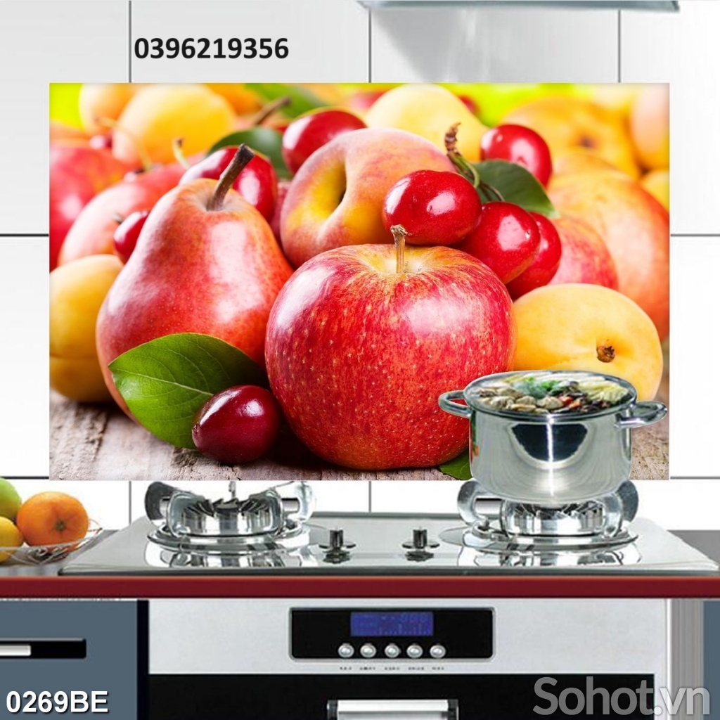 Gạch 3D trang trí bếp đẹp