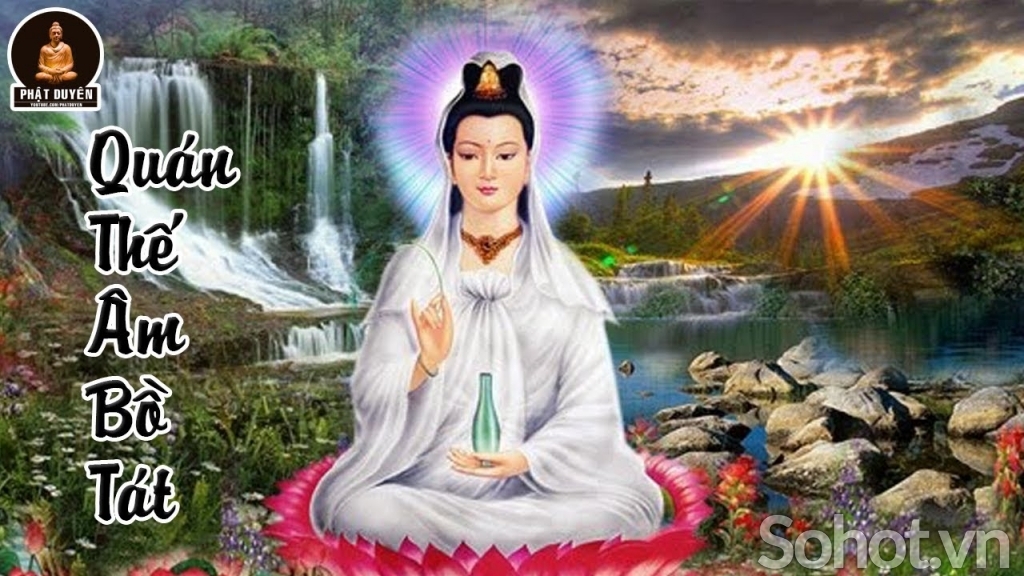 Tranh gạch 3d phật quan âm - LMN61