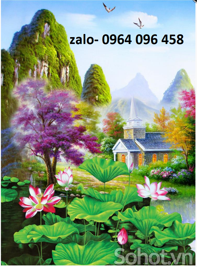 Tranh 3d - tranh gạch 3d - gạch tranh 3d - XCBB7