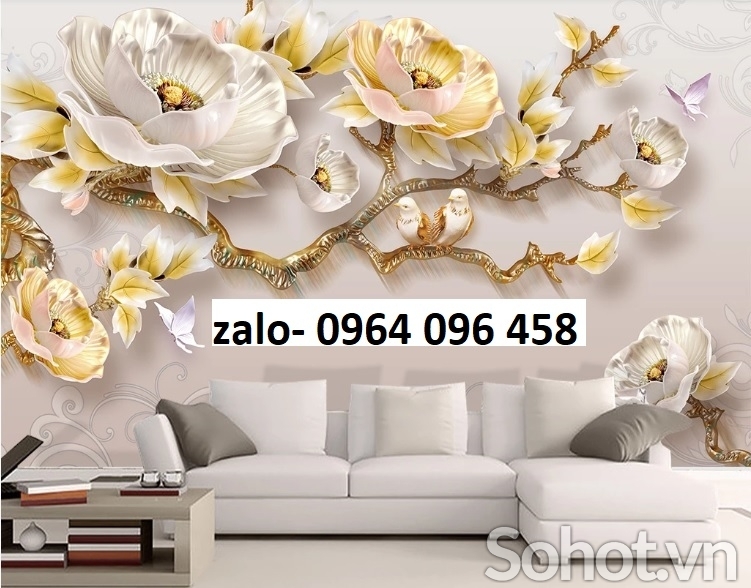 Tranh gạch 3d sứ ngọc - VCB433