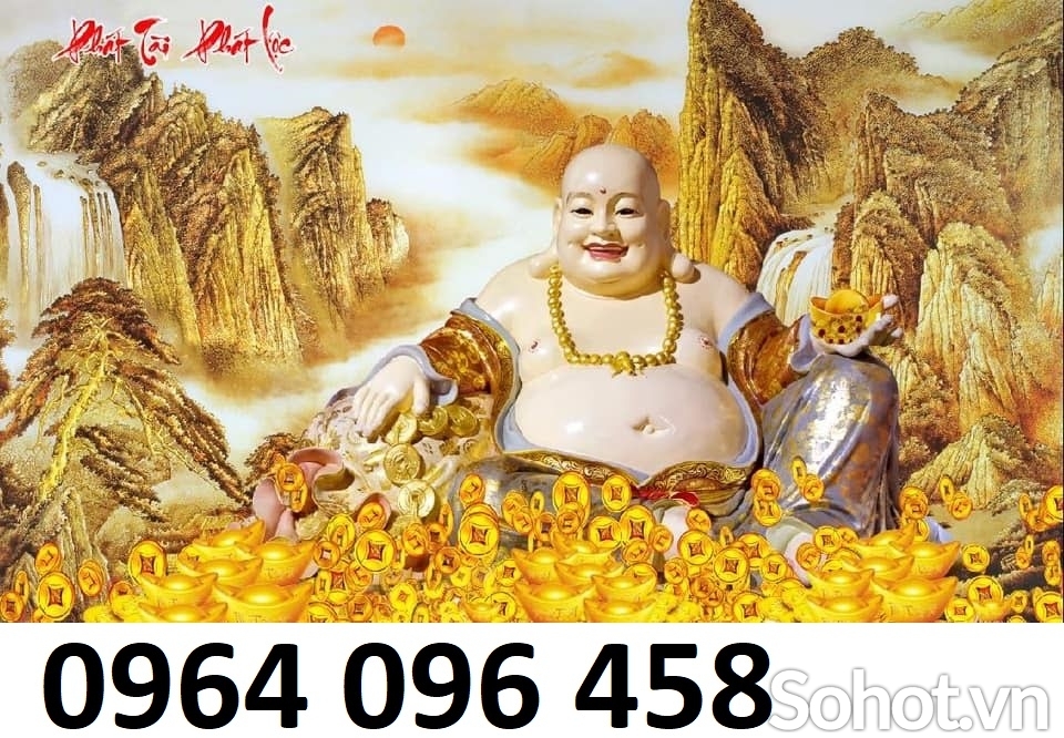 Tranh gạch phật di lặc - KNN65