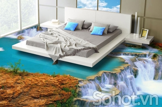 Tranh gạch 3d lót sàn 3d - 886C