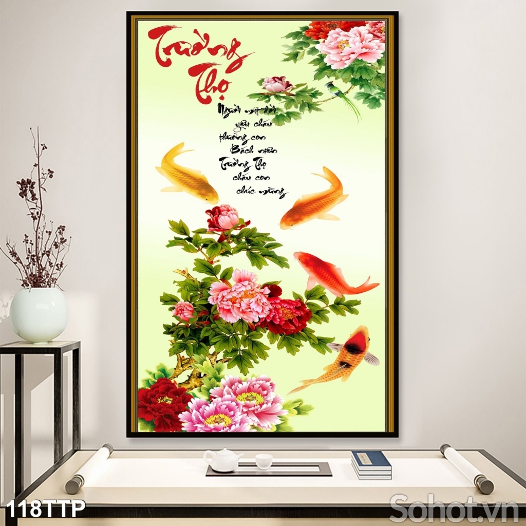 Gạch men in tranh phủ Uv ốp tường cao cấp