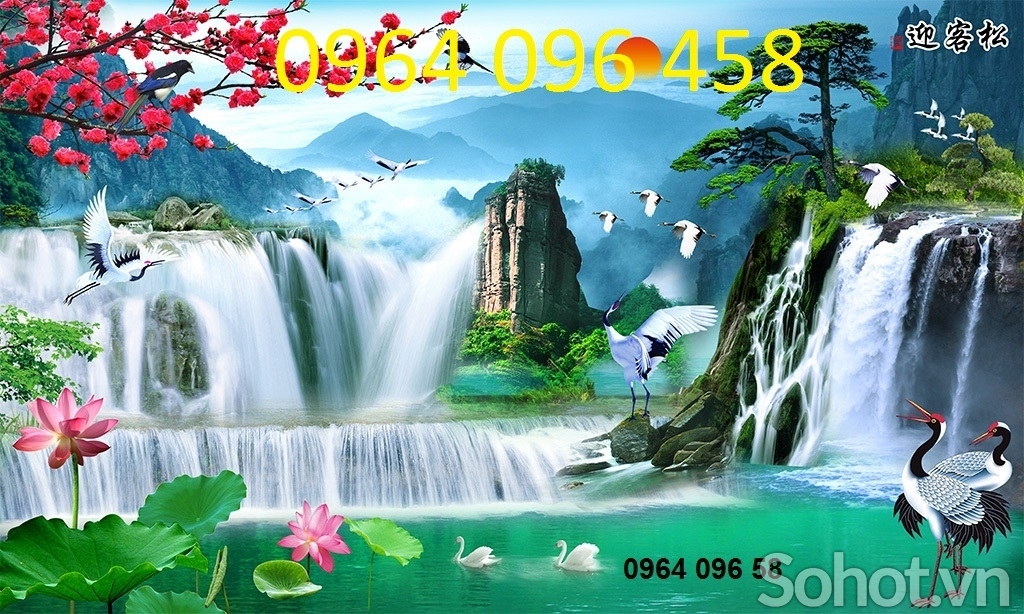 Tranh gạch 3d phong cảnh đồng quê - CNBB04