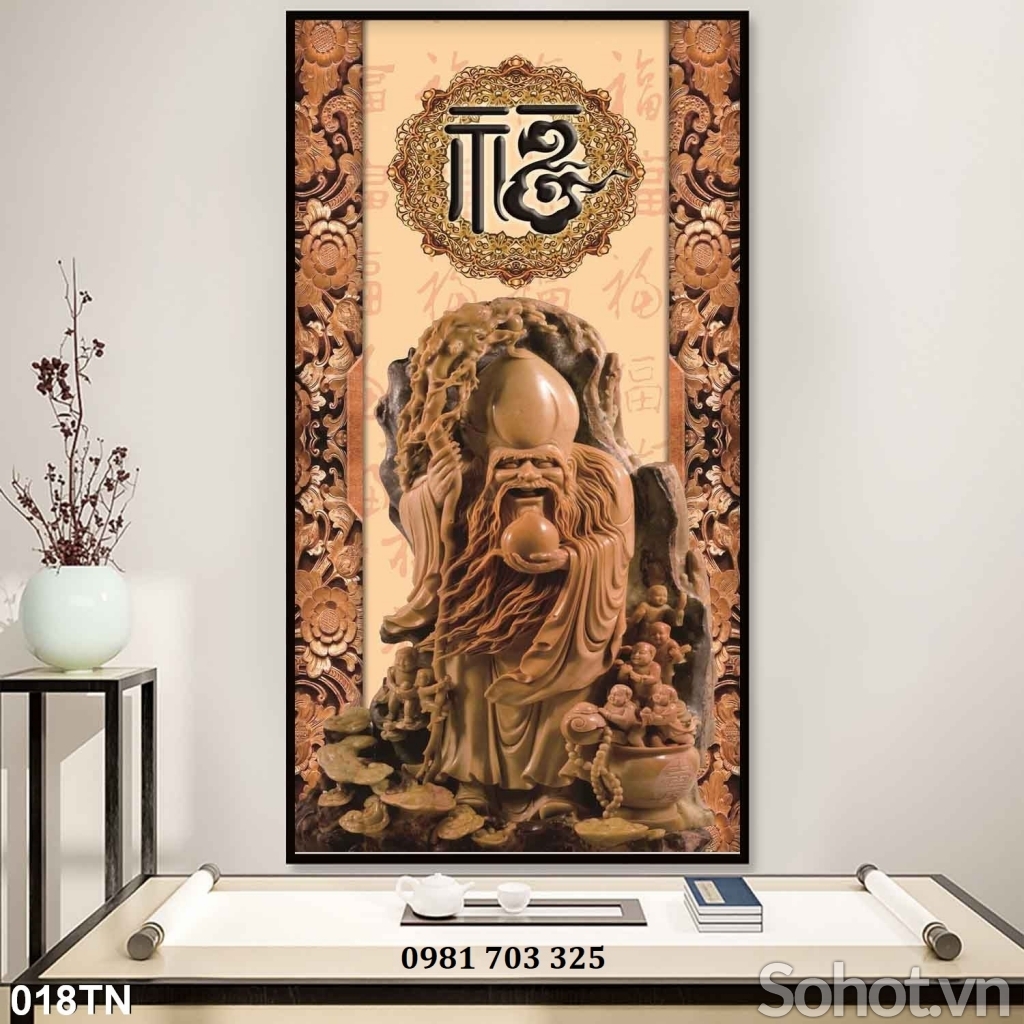 Tranh gạch sứ ngọc 3D trang trí