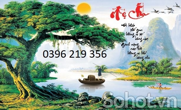 Tranh trang trí phòng khách-Tranh Cha Mẹ
