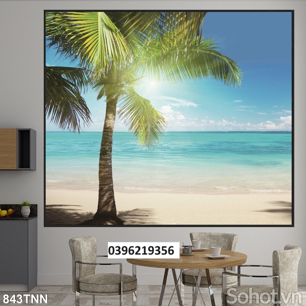 Tranh phong cảnh thiên nhiên đẹp trang trí 3d