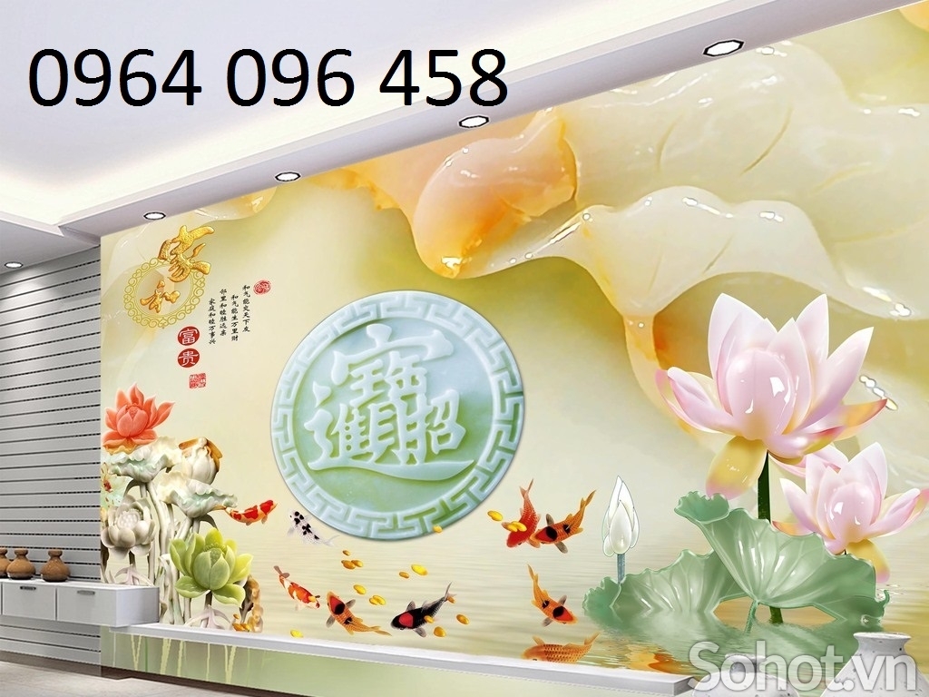 Gạch 3d tranh phong thủy - DXV43