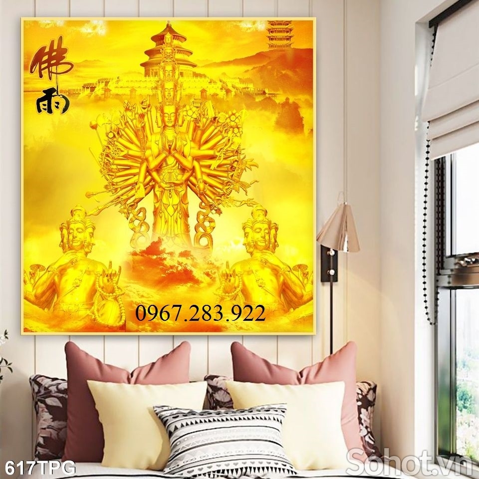 Tranh gạch- Tranh Phật Giáo