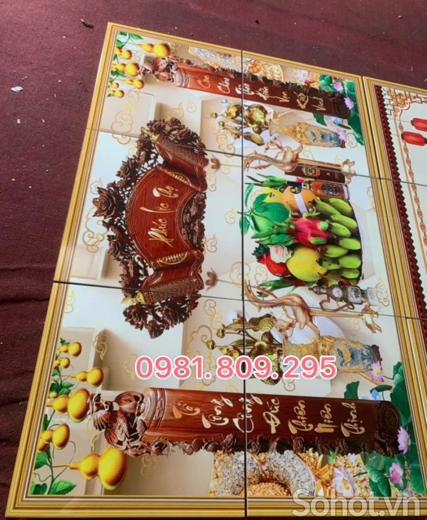 Gạch Tranh Dán Nhà Mồ - Gạch Tranh 3D