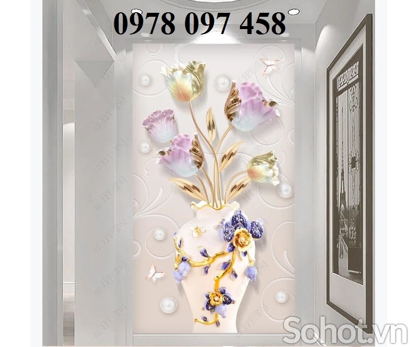 Tranh gạch 3D - tranh đẹp phòng khách