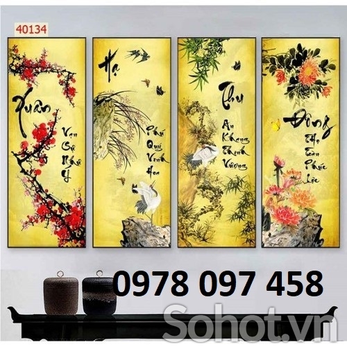 Tân trang phòng khách- gạch tranh 3D