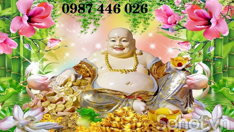 Gạch tranh thần tài HP882