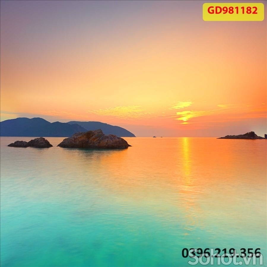 Tranh gạch phong cảnh biển đẹp