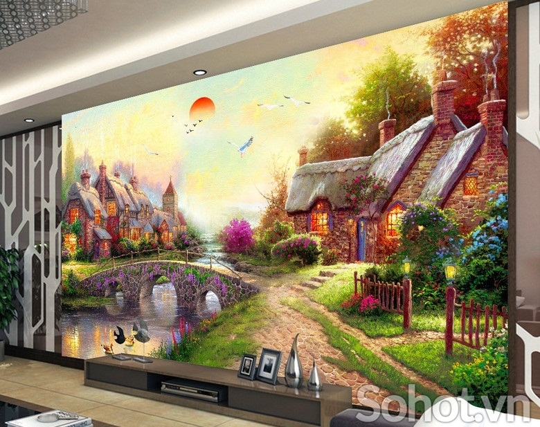 Tranh 3d - tranh gạch 3d - gạch tranh 3d - SLMN5