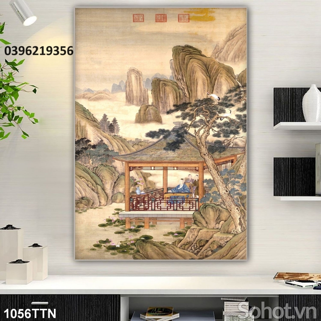 Tranh gạch phong thủy 3D trang trí