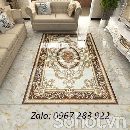 Thảm gạch 3d ốp lát cao cấp đẹp