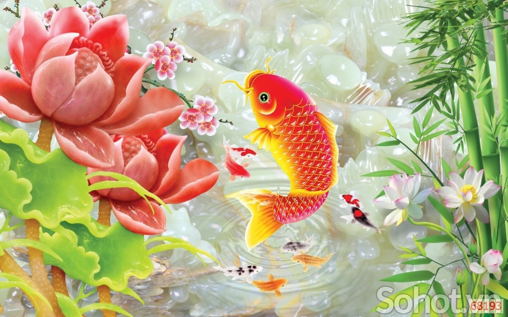 Tranh gạch 3d - gạch tranh 3d - XFCC4