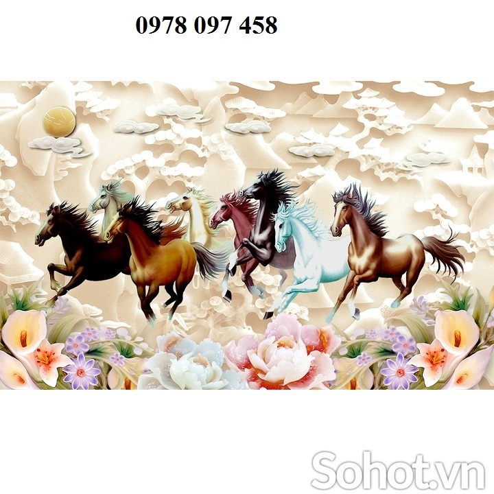 Gạch tranh mã đáo thành công