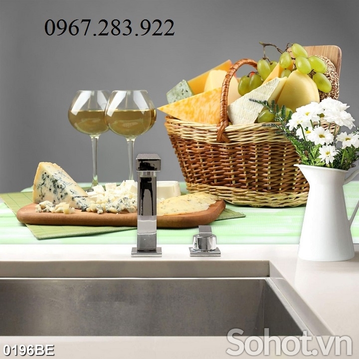 Tranh 3D- Tranh phòng bếp