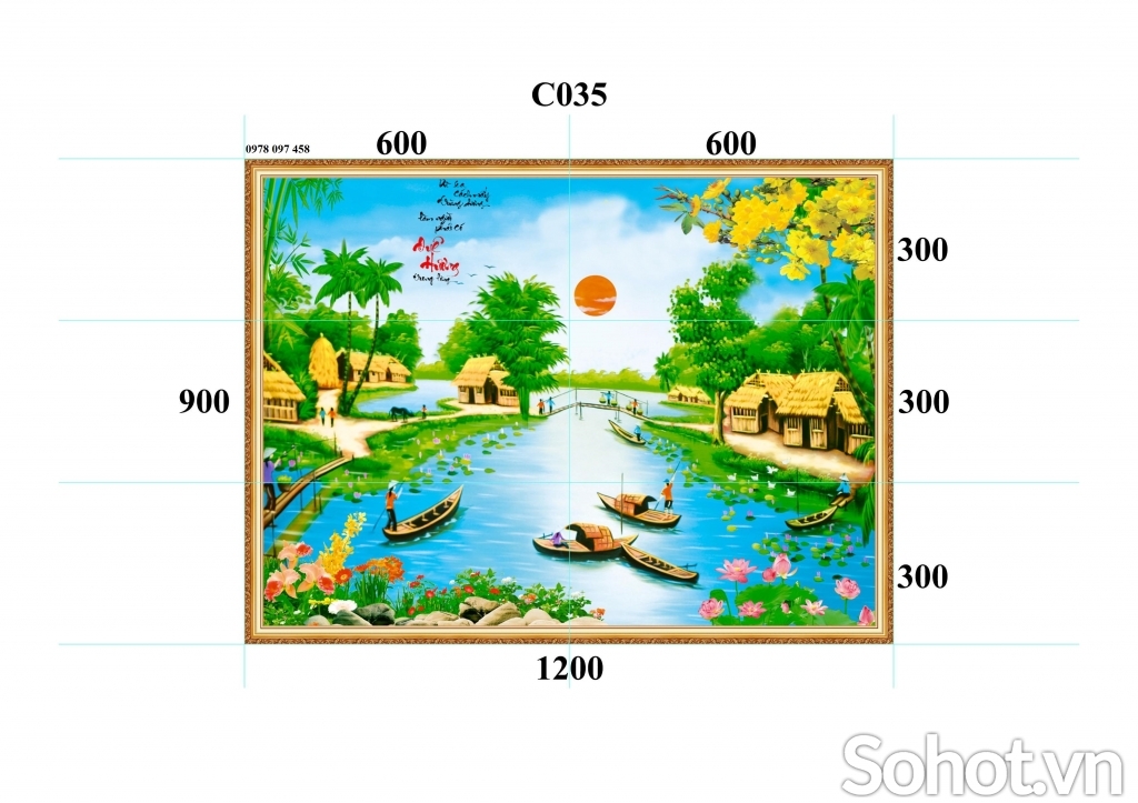 Gạch tranh 3D - tranh đẹp mọi không gian