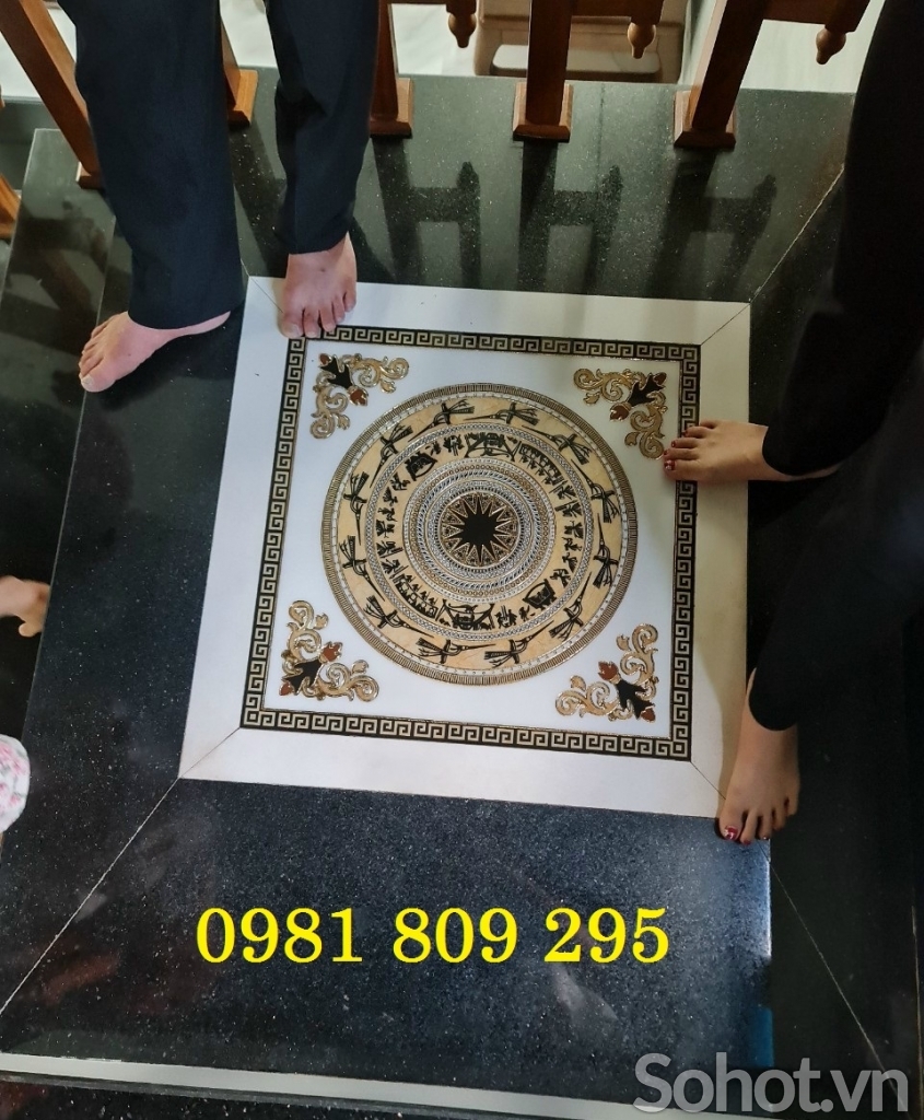 Thảm gạch lát nền , gạch thảm trống đồng cầu thang