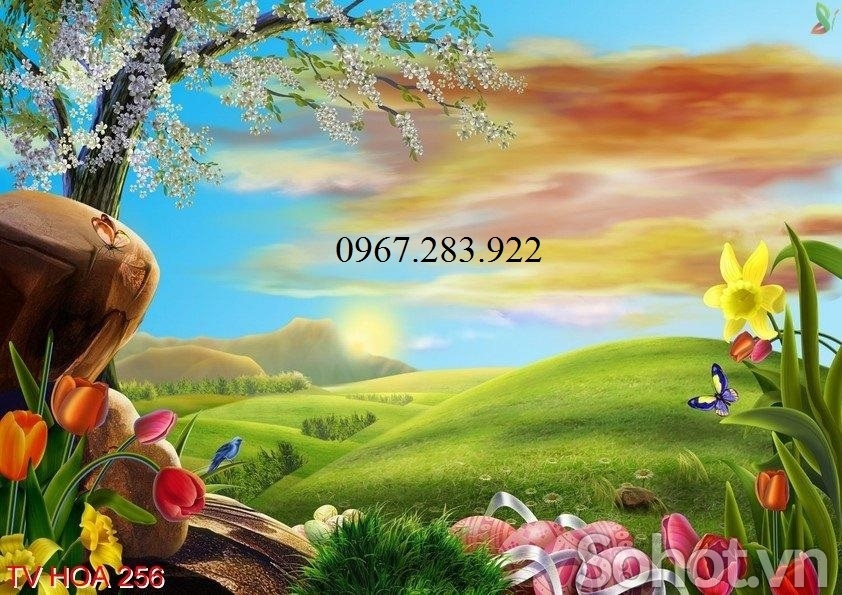 Gạch trang trí vườn hoa