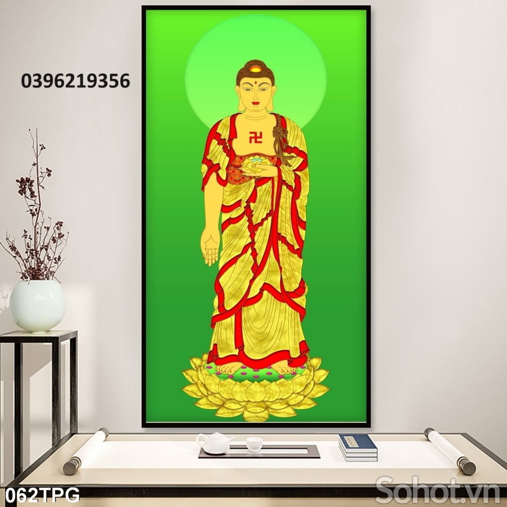 Tranh đẹp 3D Phật ca trang trí