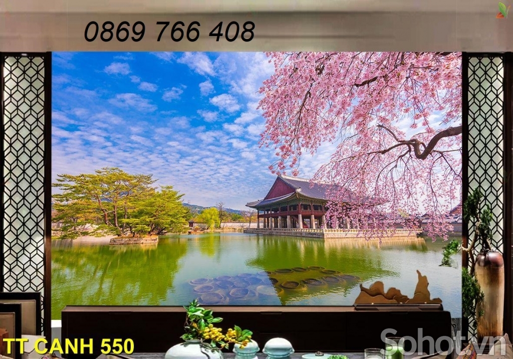 Tranh treo tường phòng khách 3d