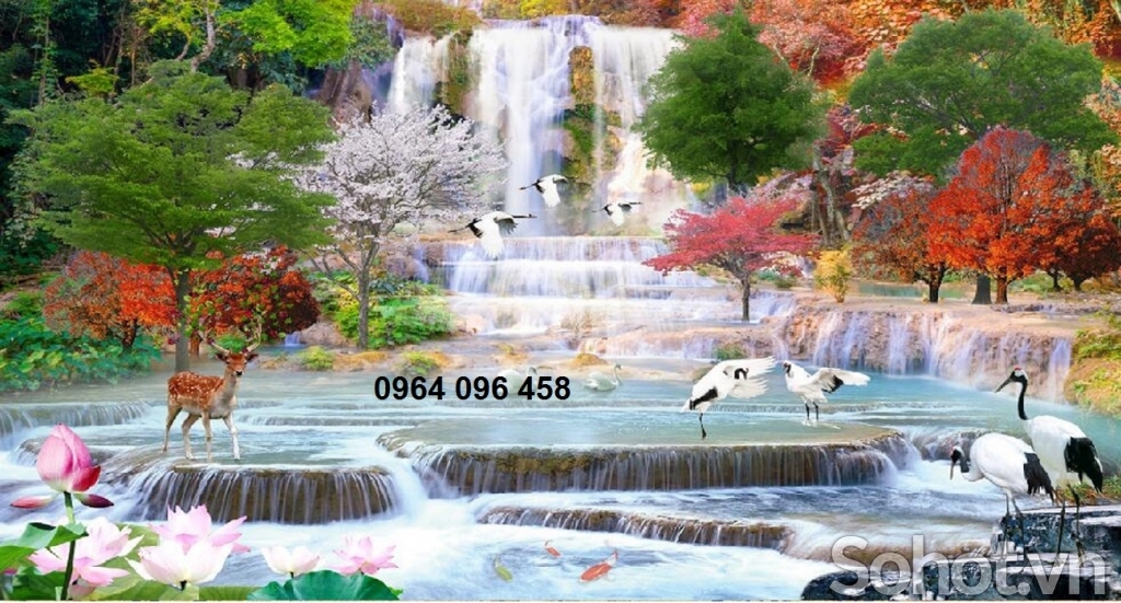 Tranh gạch 3d ốp tường ngoài trời - MNN8