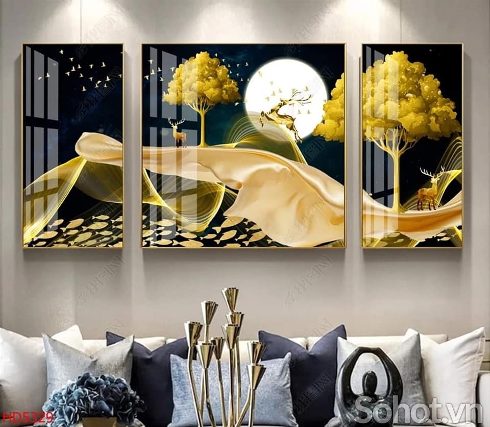 Gạch tranh dán tường