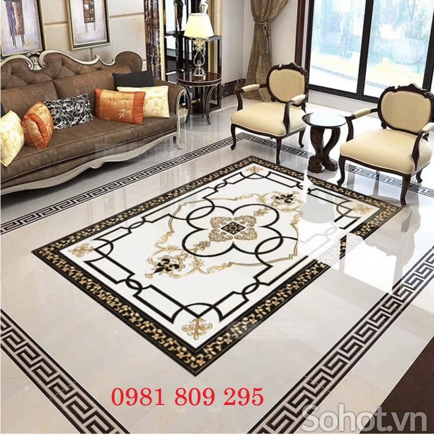 Thảm gạch , gạch thảm khắc kim