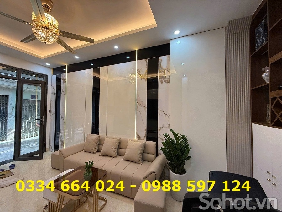 Tấm ốp than tre phòng khách HP234