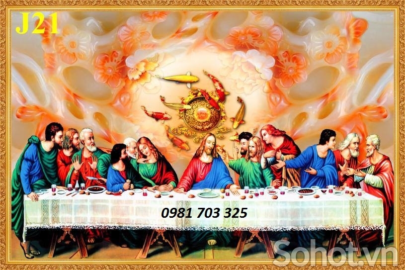 Tranh Công Giáo-tranh gạch men ốp tường