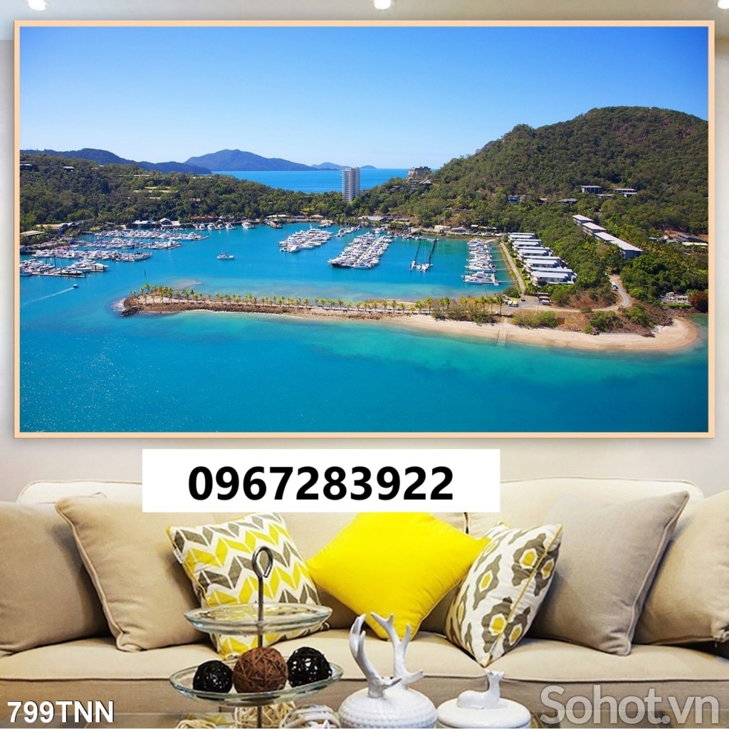 Tranh gạch trang trí đẹp phong cảnh